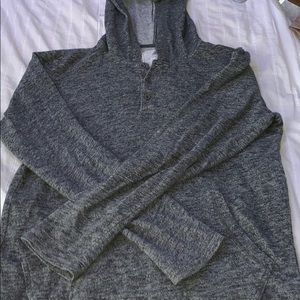 soft grey pullover